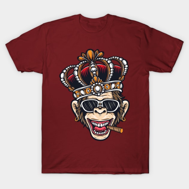 King monkey T-Shirt by Right-Fit27